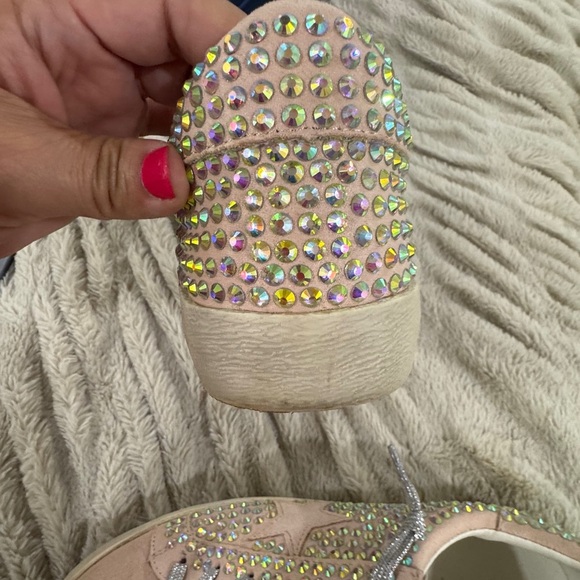 Mi.im Pink Rhinestone Star Sneakers – Worn Once, Size 8 - Picture 9 of 15